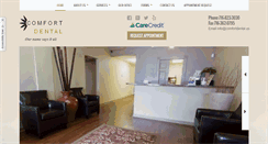 Desktop Screenshot of comfortdental.us